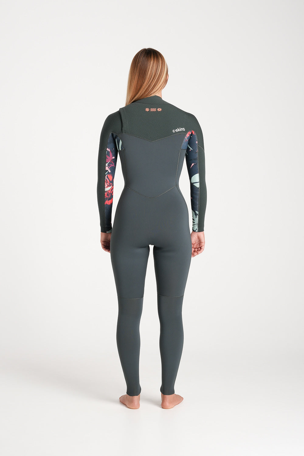 WOMENS REWIRED 5:4 CHEST ZIP STEAMER WETSUIT – C-Skins